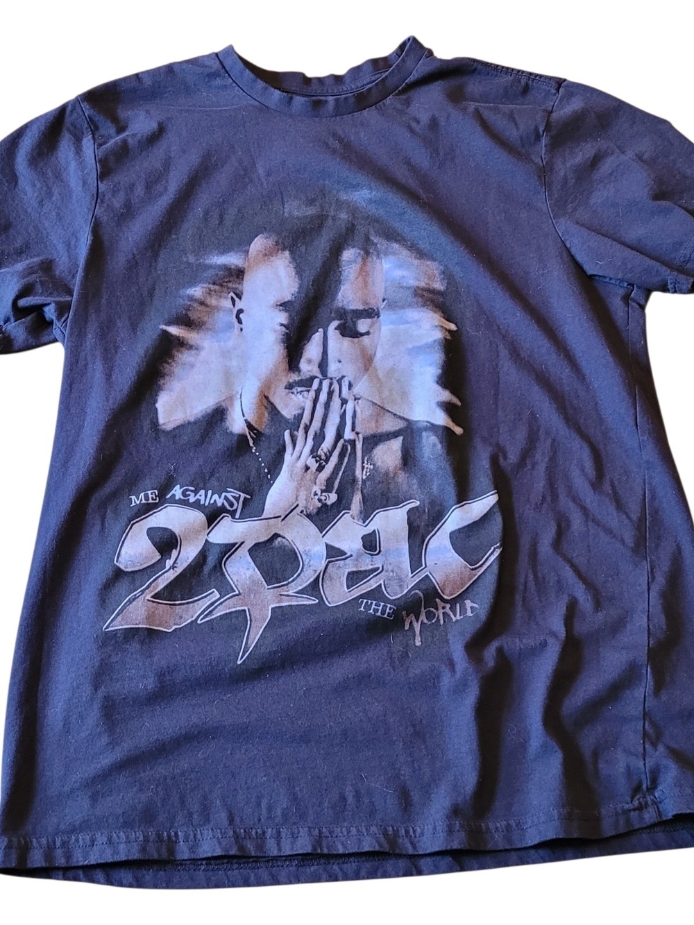 Bravado Black 2Pac Graphic Short Sleeve Tee